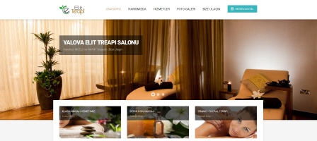 Masaj Salonu Website Tasarım