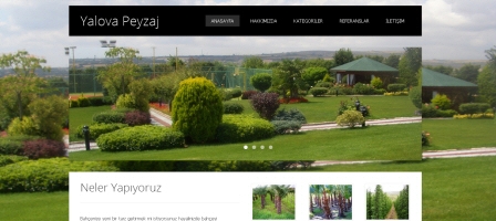 Peyzaj Sitesi Web Tasarım