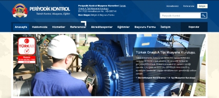 Periyodik Denetim ve Muayene Website Tasarımı